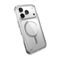 Speck Presidio Perfect Clear MagSafe - Etui iPhone 17 Pro (Clear / Silver)
