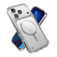 Speck Presidio Perfect Clear MagSafe - Etui iPhone 17 Pro (Clear / Silver)