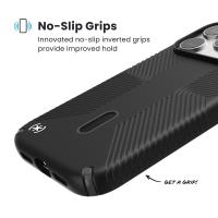 Speck Presidio2 Grip ClickLock & MagSafe - Etui iPhone 17 Pro (Black / Slate Grey / White)