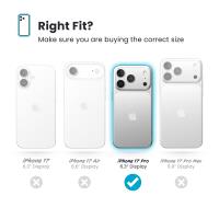 Speck Presidio2 Grip ClickLock & MagSafe - Etui iPhone 17 Pro (Black / Slate Grey / White)