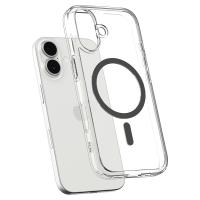 Spigen Ultra Hybrid Mag MagSafe - Etui do iPhone 17 (Clear/Graphite)