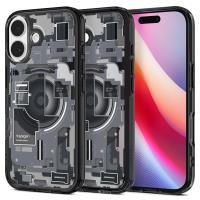 Spigen Ultra Hybrid Mag MagSafe - Etui do iPhone 17 (Zero One Black) Spigen Ultra Hybrid Mag MagSafe - Etui do iPhone 17 (Zero One Black)