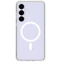 Spigen Ultra Hybrid Mag MagSafe - Etui do Samsung Galaxy S25 FE (Clear/White)