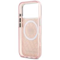 Karl Lagerfeld IML Choupette Head Logo MagSafe - Etui iPhone 17 Pro (różowy)