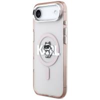 Karl Lagerfeld IML Choupette Sketch Logo MagSafe - Etui iPhone Air (różowy)