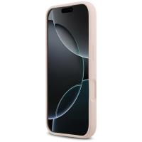 Karl Lagerfeld Silicone Karl & Choupette Ring MagSafe - Etui iPhone 17 (różowy)