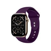 Crong Liquid - Pasek do Apple Watch 38/40/41/42 mm (śliwkowy)