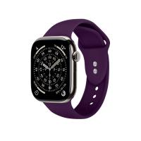 Crong Liquid - Pasek do Apple Watch 44/45/46/49 mm (śliwkowy)