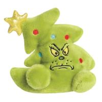 Grinch - Pluszowa maskotka Grinch w kształcie choinki świątecznej 13 cm z kolekcji Palm Pals