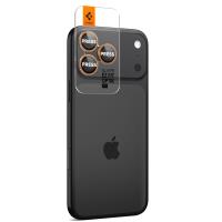 Spigen Optik Pro GLAS.TR EZ Fit Camera Protector 2-Pack - Szkło ochronne na obiektyw do iPhone 16 Pro / 16 Pro Max / 17 Pro / 17 Pro Max (Orange)