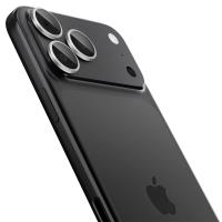 Spigen Optik Pro GLAS.TR EZ Fit Camera Protector 2-Pack - Szkło ochronne na obiektyw do iPhone 16 Pro / 16 Pro Max / 17 Pro / 17 Pro Max (Silver)