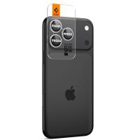 Spigen Optik Pro GLAS.TR EZ Fit Camera Protector 2-Pack - Szkło ochronne na obiektyw do iPhone 16 Pro / 16 Pro Max / 17 Pro / 17 Pro Max (Silver)
