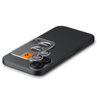 Spigen Optik Pro GLAS.TR EZ Fit Camera Protector 2-Pack - Szkło ochronne na obiektyw do iPhone 16 / 16 Plus / 17 (Purple)