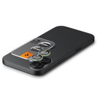 Spigen Optik Pro GLAS.TR EZ Fit Camera Protector 2-Pack - Szkło ochronne na obiektyw do iPhone 16 / 16 Plus / 17 (Green)