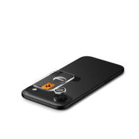 Spigen Optik Pro GLAS.TR EZ Fit Camera Protector 2-Pack - Szkło ochronne na obiektyw do iPhone Air (2 szt) (Silver)