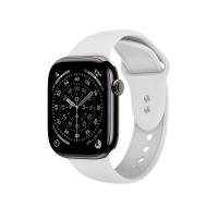 Crong Liquid - Pasek do Apple Watch 38/40/41/42 mm (biały)