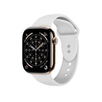 Crong Liquid - Pasek do Apple Watch 38/40/41/42 mm (biały)