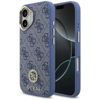 Guess 4G Strass Logo MagSafe - Etui iPhone 17 (niebieski)