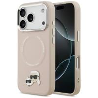 Karl Lagerfeld Karl & Choupette Pins MagSafe - Etui iPhone 17 Pro Max (różowy)