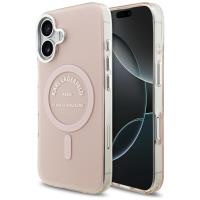 Karl Lagerfeld IML Karl RSG Logo MagSafe - Etui iPhone 17 (różowy)