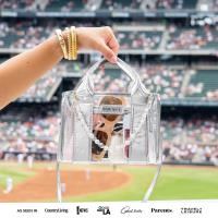 Case-Mate Micro Tote Bag - Wodoodporna torba na ramię (Silver Chrome/Clear)