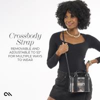 Case-Mate Micro Tote Bag - Wodoodporna torba na ramię (Midnight Black/Clear)