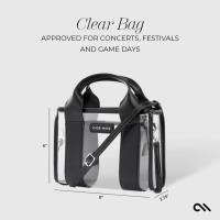 Case-Mate Micro Tote Bag - Wodoodporna torba na ramię (Midnight Black/Clear)