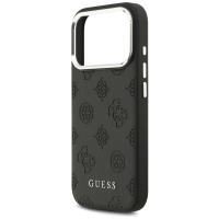 Guess Peony Hot Stamp Script MagSafe - Etui iPhone 17 Pro (czarny)