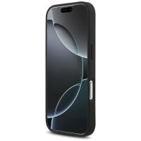 Guess 4G Circle Classic Logo MagSafe - Etui iPhone 17 Pro (czarny)
