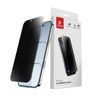 Crong Privacy 3D Armour Glass - Hartowane szkło prywatyzujące iPhone Air
