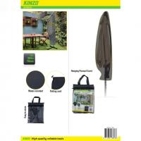 Kinzo - Pokrowiec ochronny na parasol ogrodowy 265x70 cm (Antracyt)