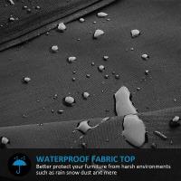 Kinzo - Pokrowiec ochronny na parasol ogrodowy 265x70 cm (Antracyt)