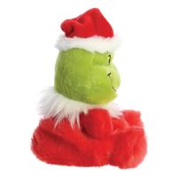 Grinch - Pluszowa maskotka / przytulanka siedzący Grinch w stroju Świętego Mikołaja 13 cm z kolekcji Palm Pals Eco-Friendly