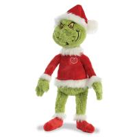 Grinch - Pluszowa maskotka / przytulanka Grinch w stroju Świętego Mikołaja 43 cm Eco-Friendly