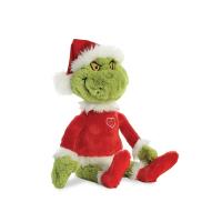 Grinch - Pluszowa maskotka / przytulanka Grinch w stroju Świętego Mikołaja 43 cm Eco-Friendly