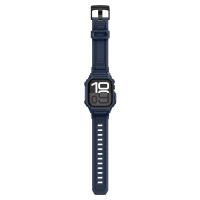 Spigen Rugged Armor Pro V2 – Pasek z obudową do Apple Watch 10 / 11 42 mm (Navy Blue)