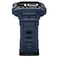 Spigen Rugged Armor Pro V2 – Pasek z obudową do Apple Watch 10 / 11 42 mm (Navy Blue)