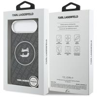 Karl Lagerfeld IML Choupette Head Logo MagSafe - Etui iPhone Air (czarny)