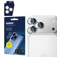 3mk HARDY Lens Protection Pro - Szkło na obiektyw aparatu iPhone 17 Pro / iPhone 17 Pro Max (Ocean Blue)