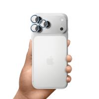 3mk HARDY Lens Protection Pro - Szkło na obiektyw aparatu iPhone 17 Pro / iPhone 17 Pro Max (Ocean Blue)