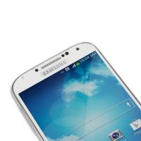 Moshi iVisor XT - Przezroczysta folia ochronna Full Face Samsung Galaxy S4 (biały)