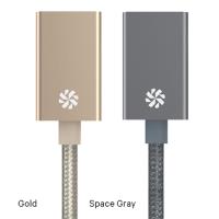 Kanex przejściówka DuraBraid™ Aluminium z USB-C na USB 3.0 typ A (Gold)