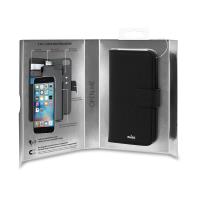 PURO Wallet Detachable - Etui 2w1 iPhone SE (2022 / 2020) / 8 / 7 / 6s (czarny)