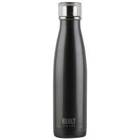 BUILT Perfect Seal Vacuum Insulated Bottle - Stalowa butelka termiczna 0,5 l (Charcoal Grey)