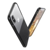 X-Doria Dash - Etui iPhone X (Black Leather)