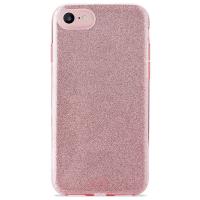 PURO Glitter Shine Cover - Etui iPhone SE 2020 / 8 / 7 / 6s (Rose Gold)