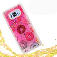 Zizo Liquid Glitter Star Case - Etui Samsung Galaxy S8+ (Donuts)