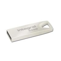 Integral Metal ARC USB 2.0 Flash Drive - Metalowy pendrive USB 2.0 64GB
