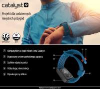 Catalyst Sport Band - Elastyczny pasek do Apple Watch 38/40/41 mm (Stealth Black)