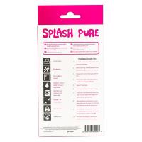 Splash Pure - Antybakteryjny spray z mikrofibrą do czyszczenia ekranu, 20 ml (różowy)